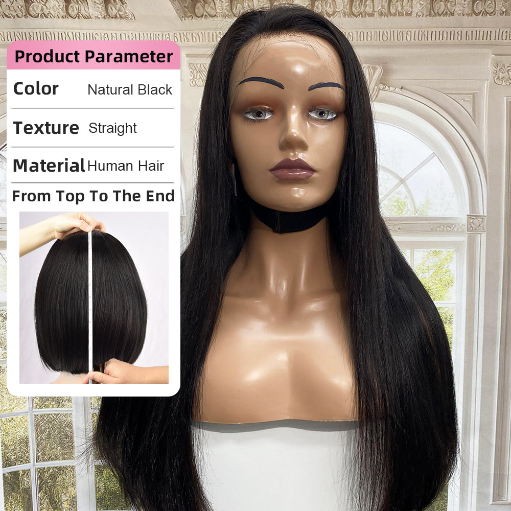 13*4 Super Natural Hairline Frontal Wigs 300% Density HD Lace Luxury Wig With Baby Hair CVOHAIR