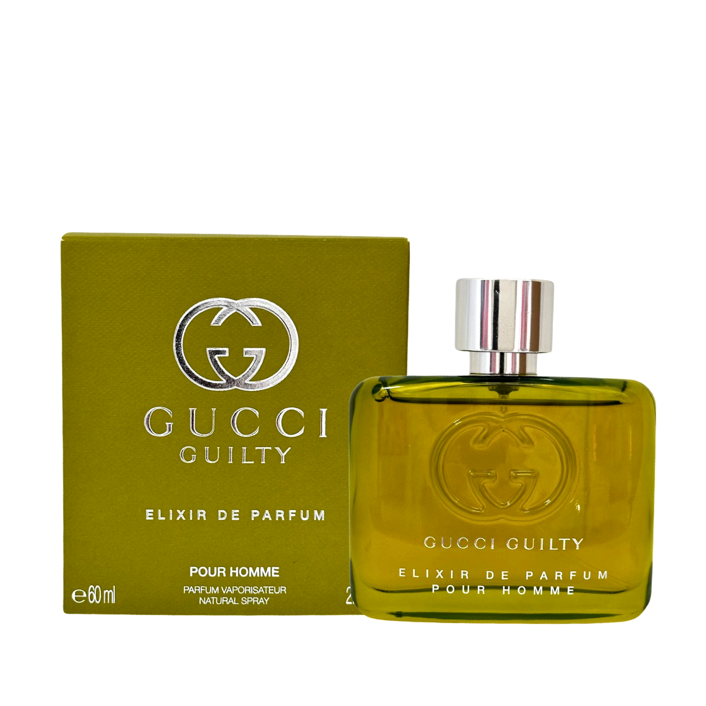 Guthtcci Guilty Elixir de Parfum Pour Homme 2oz