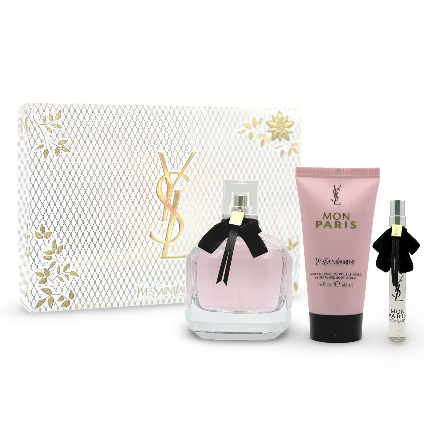 Gift Set Mon Paris by Yvthtes Sathtint Lathturent 3pcs