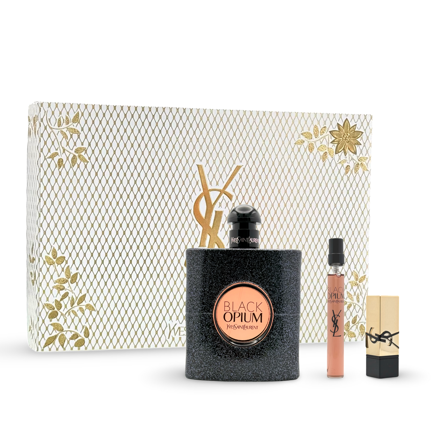 Gift Set Black Opium by Yvthtes Sathtint Lathturent