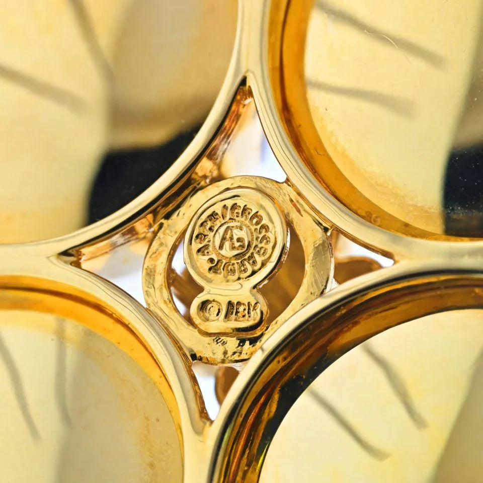 Carthttier 18K Yellow Gold Love Size 15 Bracelet