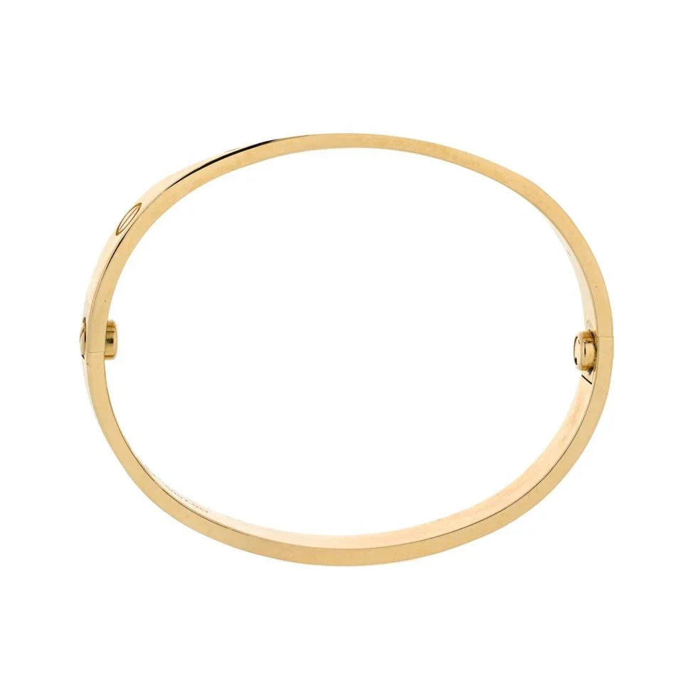Carthttier Love 18K Yellow Gold Size 16 With Screwdriver Bracelet