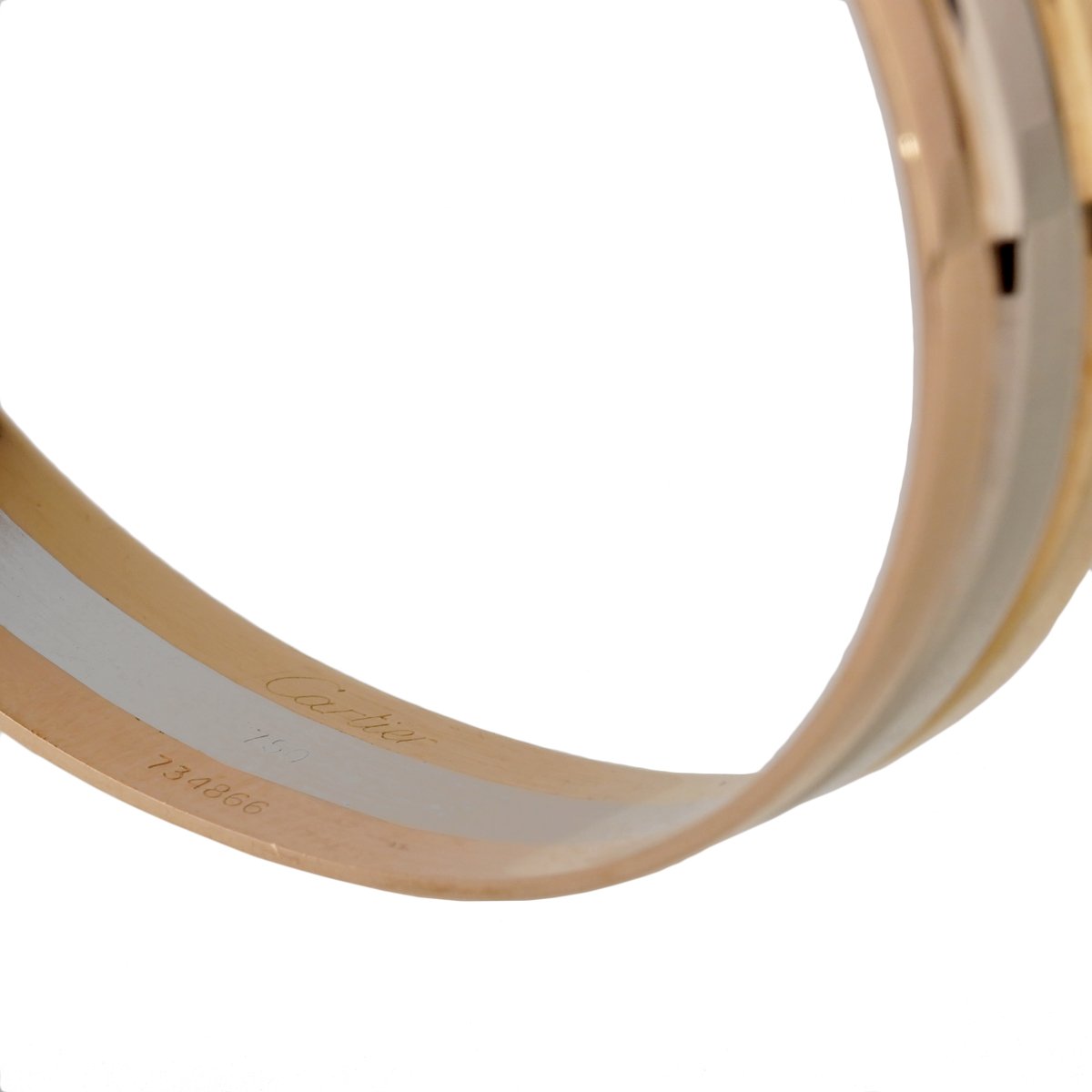 Carthttier C de Carthttier Diamond Cuff Bracelet