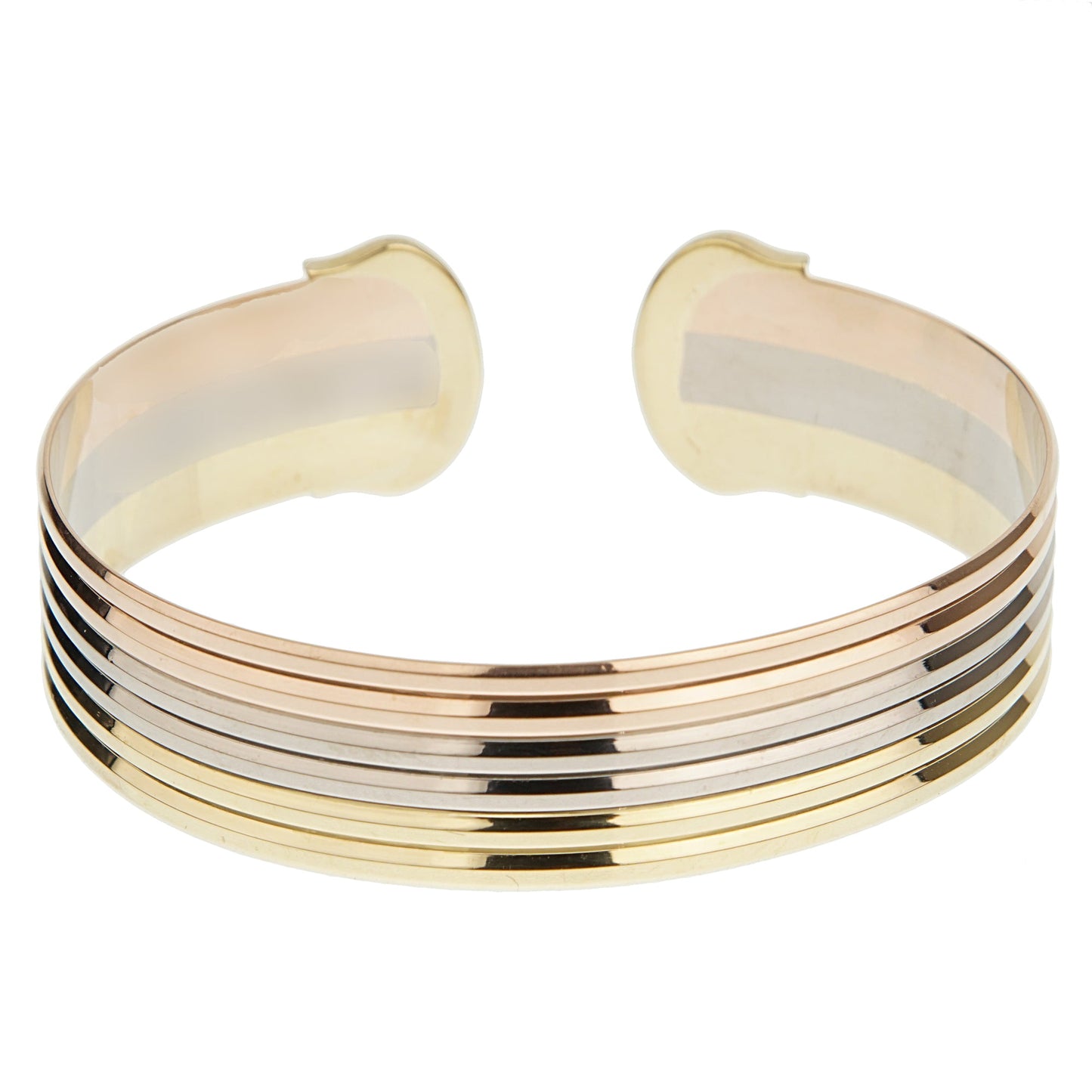 Carthttier C de Carthttier Trinity Cuff Bangle Bracelet