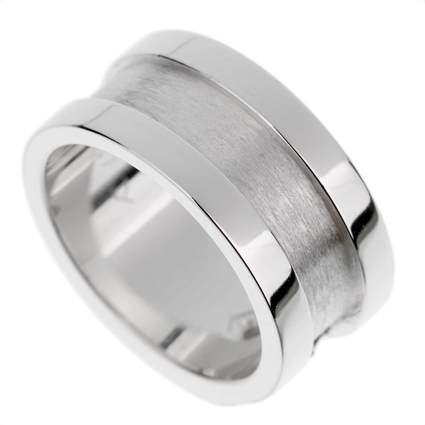 Carthttier C de Carthttier Vintage 18k White Gold Diamond Solitaire Ring