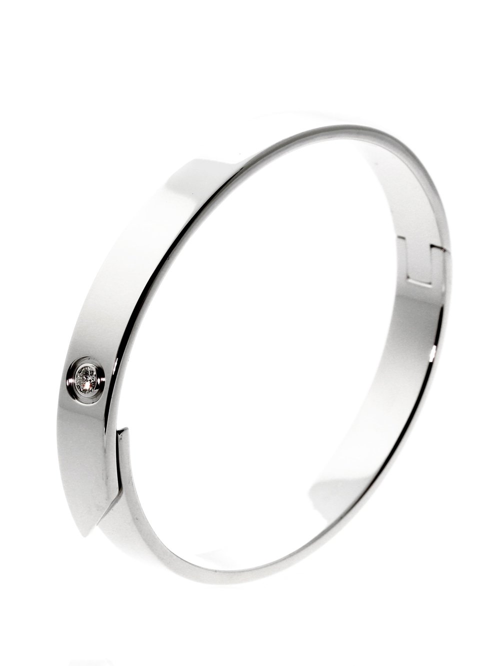 Carthttier Diamond Anniversary Bangle Bracelet