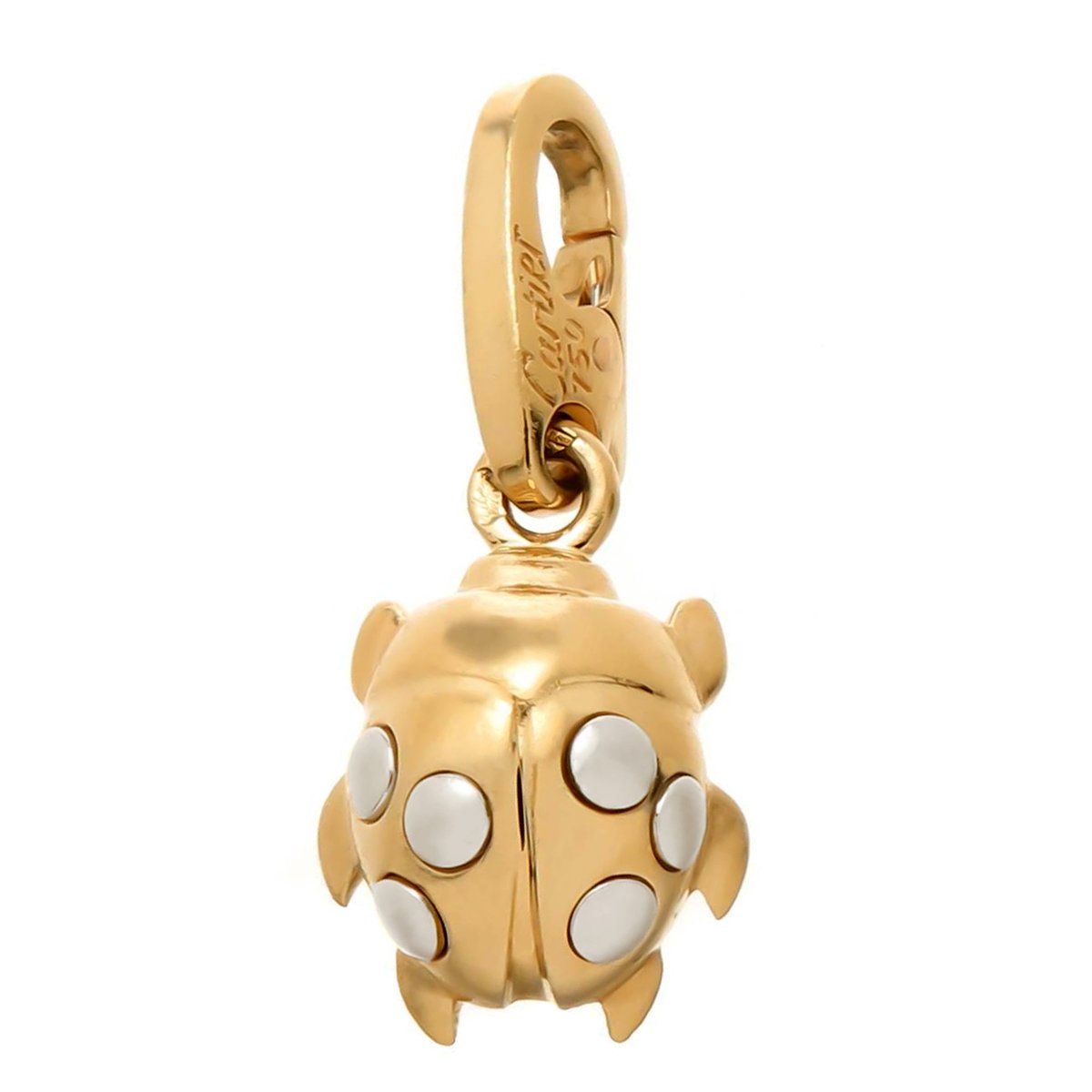 Carthttier Ladybug Gold Charm Pendant
