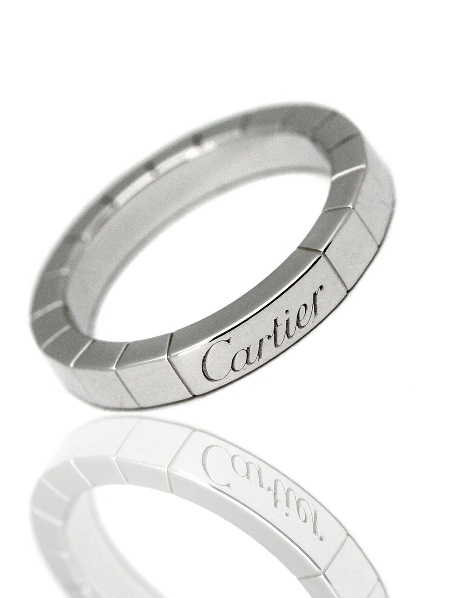 Carthttier Lanieres Ring in 18k White Gold