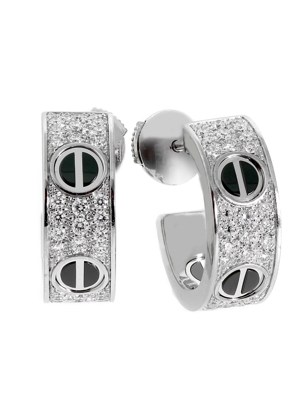 Carthttier Love Diamond Ceramic Earrings