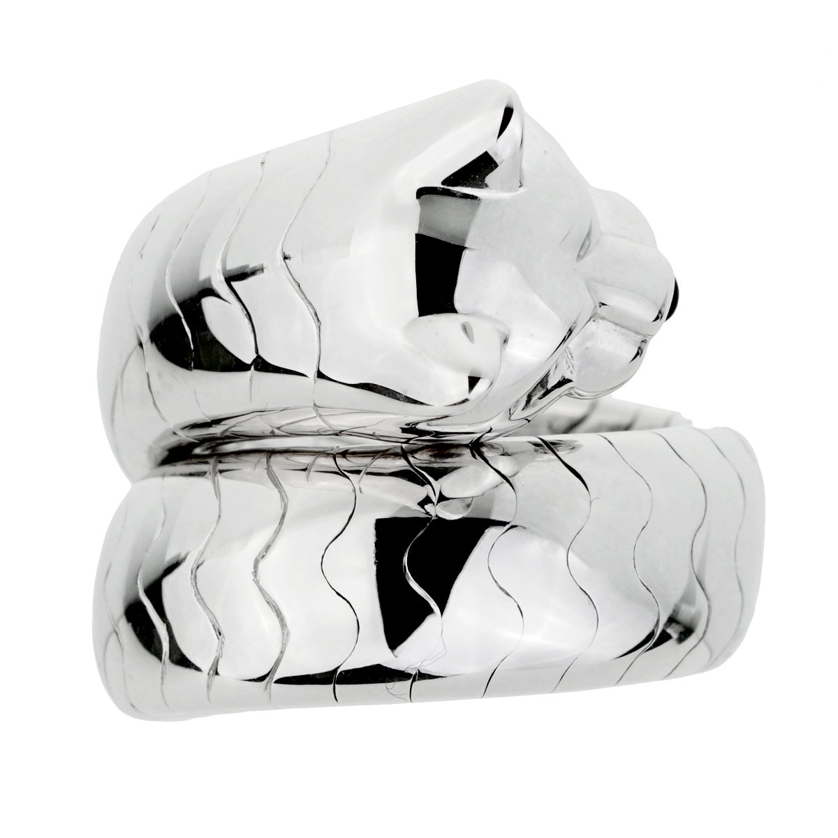 Carthttier Panthere White Gold Ladies Ring