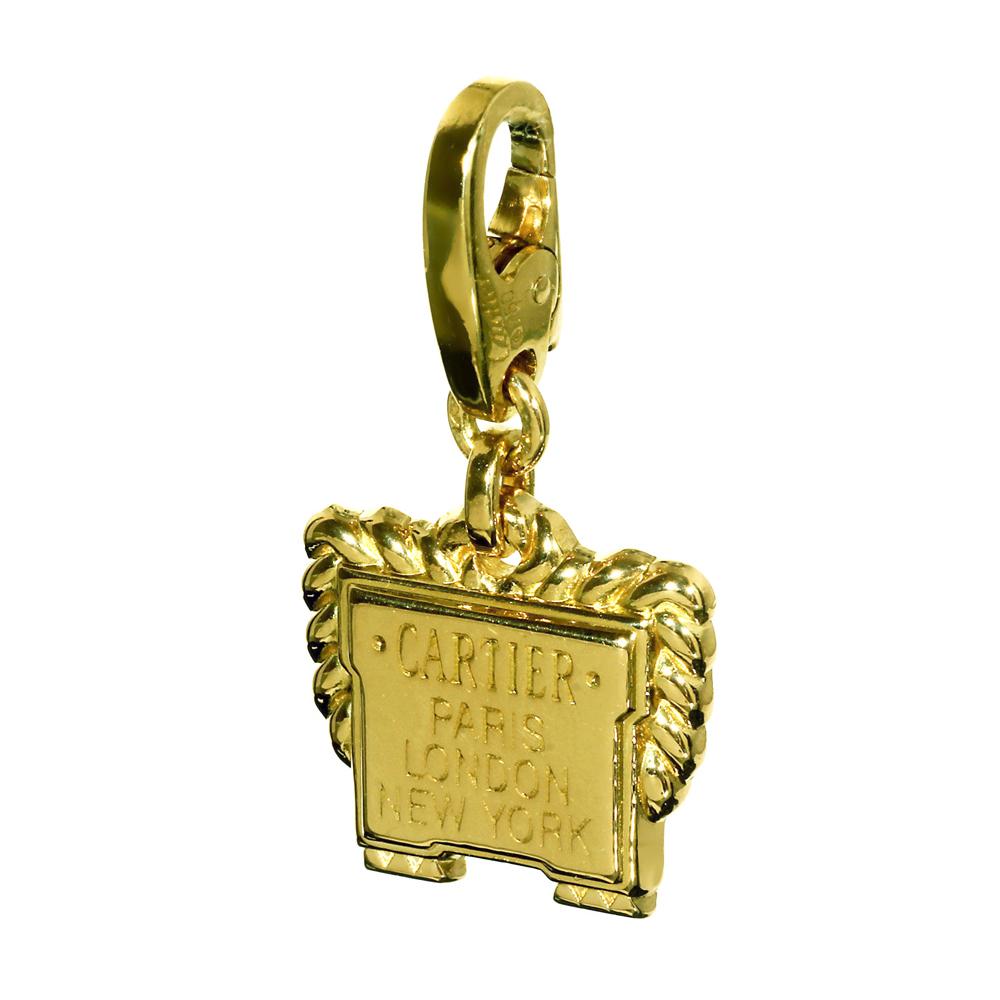 Carthttier Paris Gold Charm Pendant