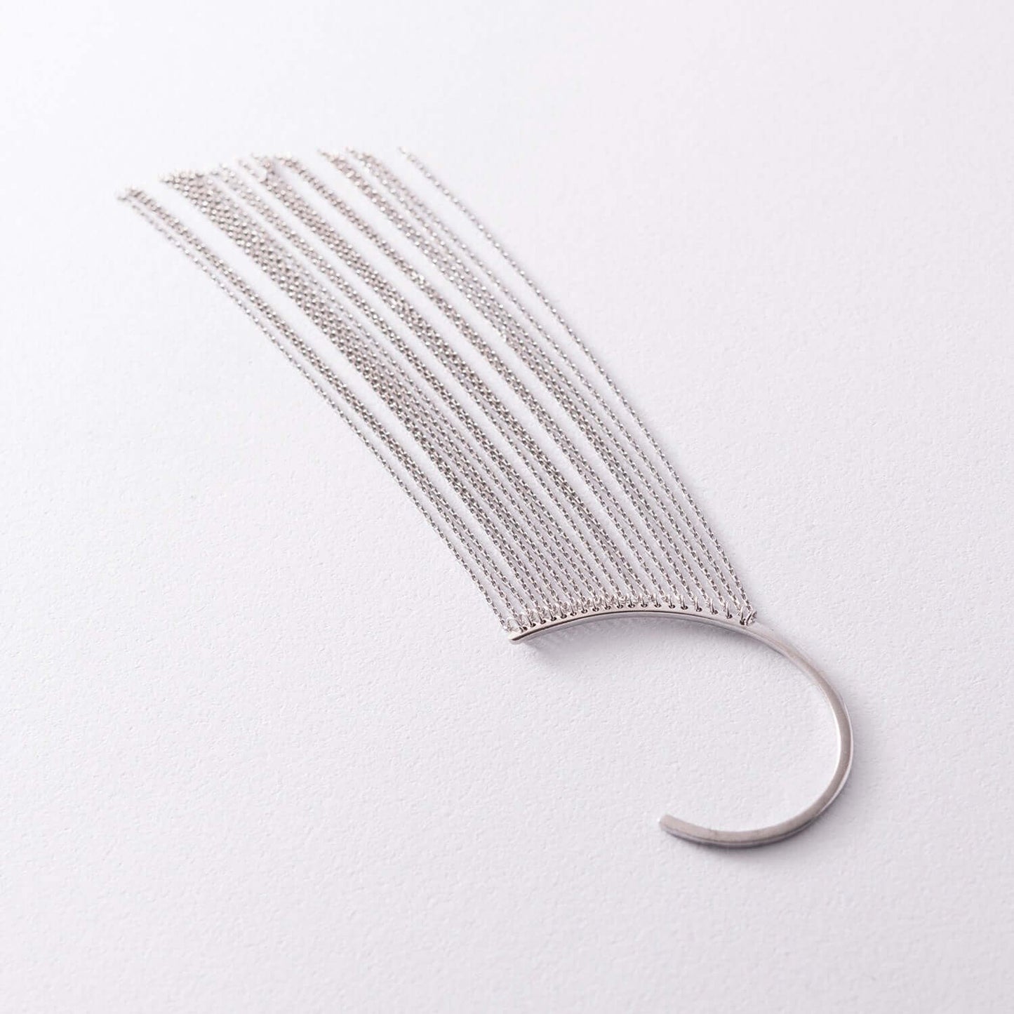 Multi Chain Non-Pierced Ear Cuff Tassel Earring Stylish Party Jewelry