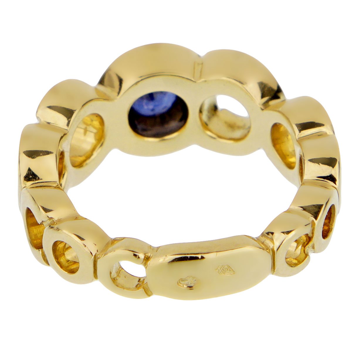 Chathtnel Coco Sapphire Yellow Gold Ring