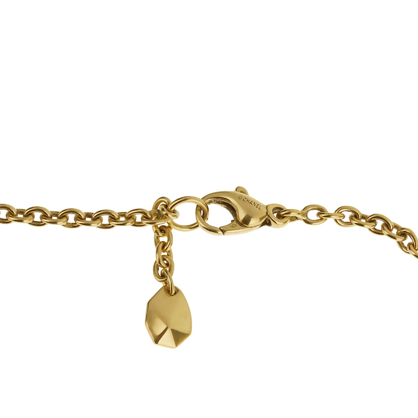 Chathtnel Sous Le Signe Du Lion 18k Yellow Gold Sautoir Necklace