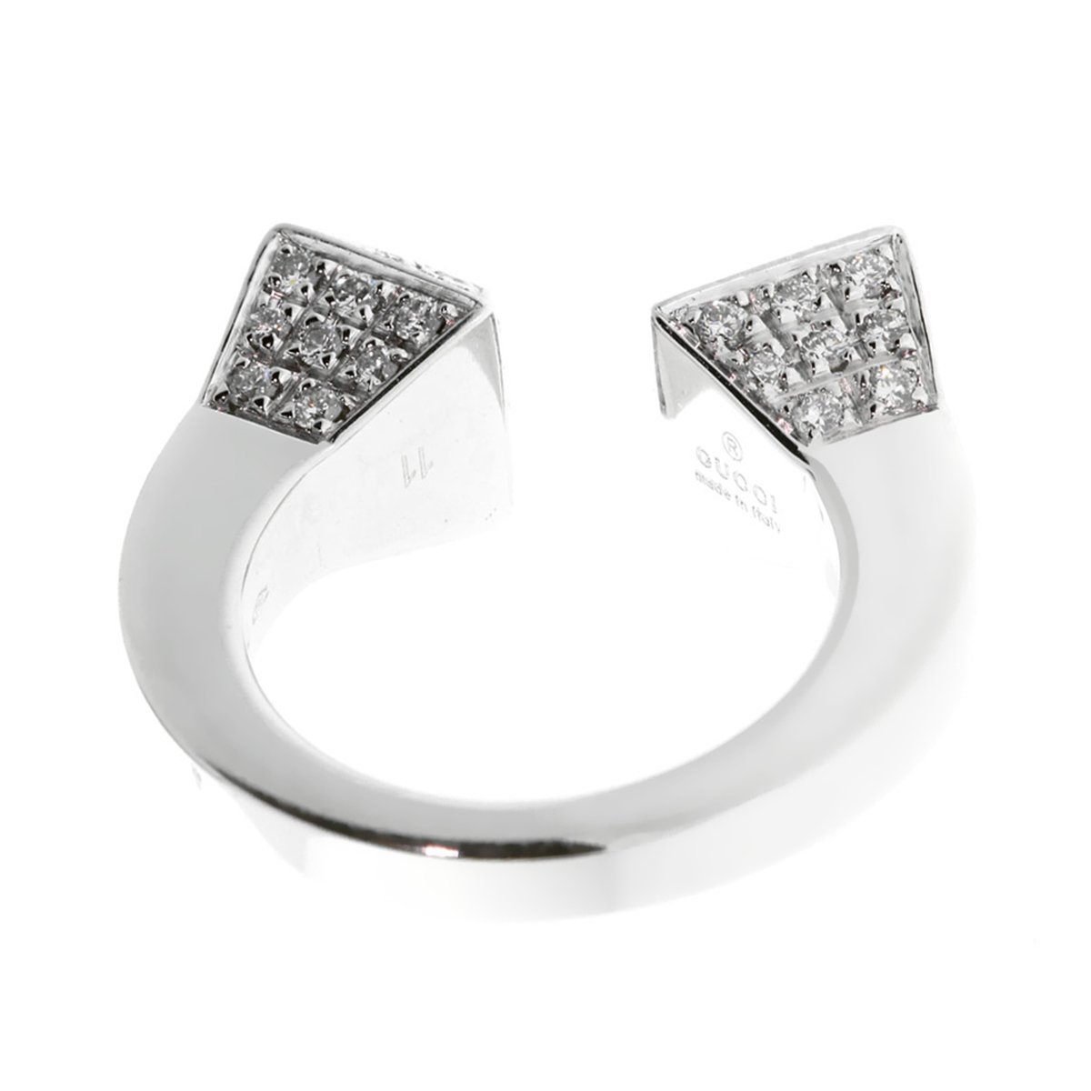Guthtcci Chiodo Diamond White Gold Ring