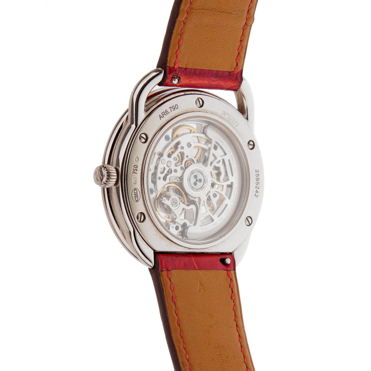 Herthtmes Arceau Anniversary Limited Edition 18k White Gold Watch