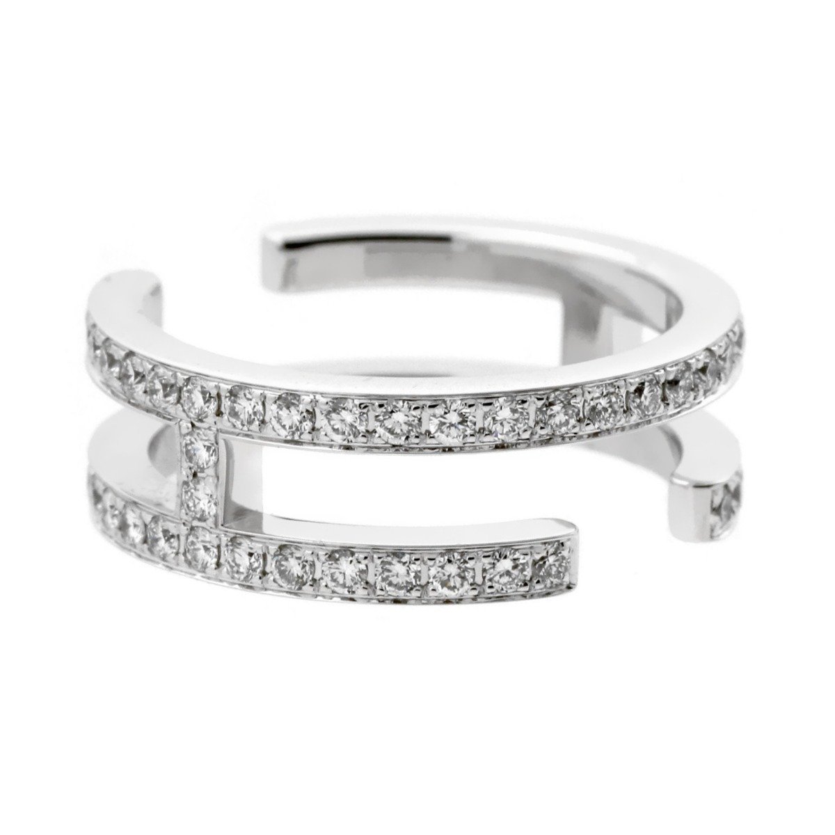 Herthtmes Diamond Gold H Eternity Ring
