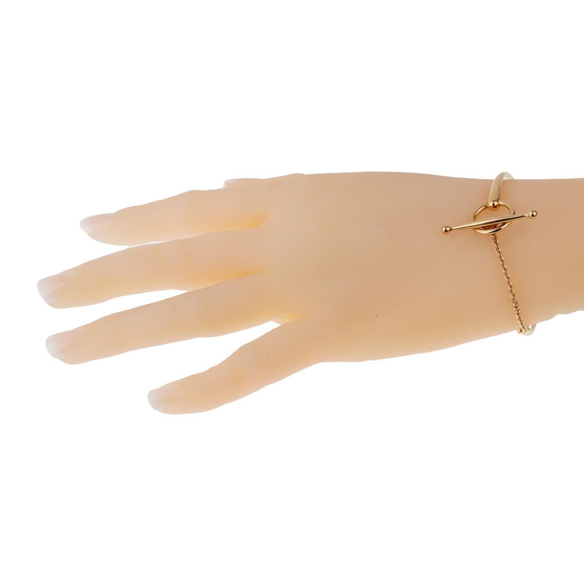 Herthtmes Filet D Or Rose Gold Bracelet