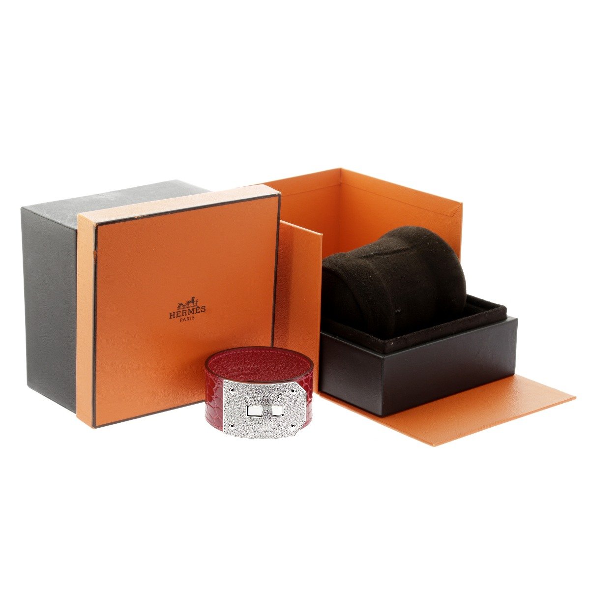 Herthtmes Kelly White Gold Diamond Bracelet