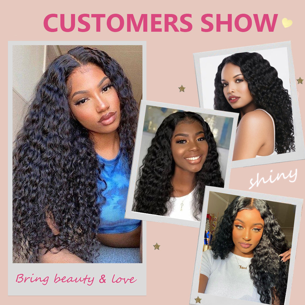 #1B Italian Curly Hair 12A Bundles 100% Unprocessed Brazilian Virgin Human Hair Weave Bundles CVOHAIR