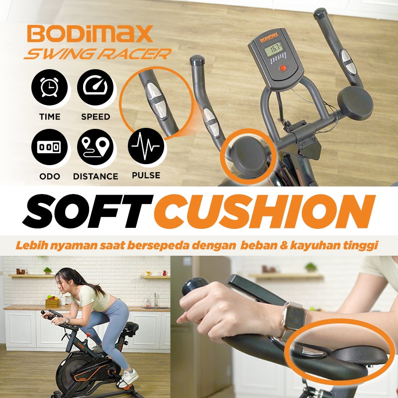 SEPEDA STATIS BODIMAX SWING RACER