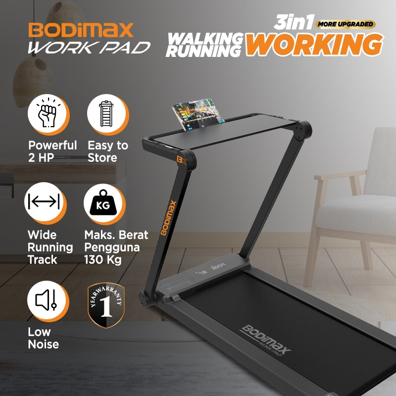 TREADMILL BODIMAX RUNNING PAD WORK PAD