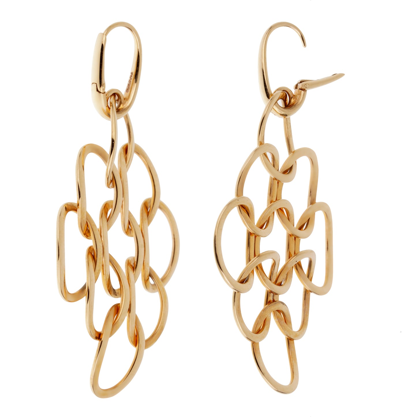 Pothtmellato Brera 18k Rose Gold Drop Dangle Earrings