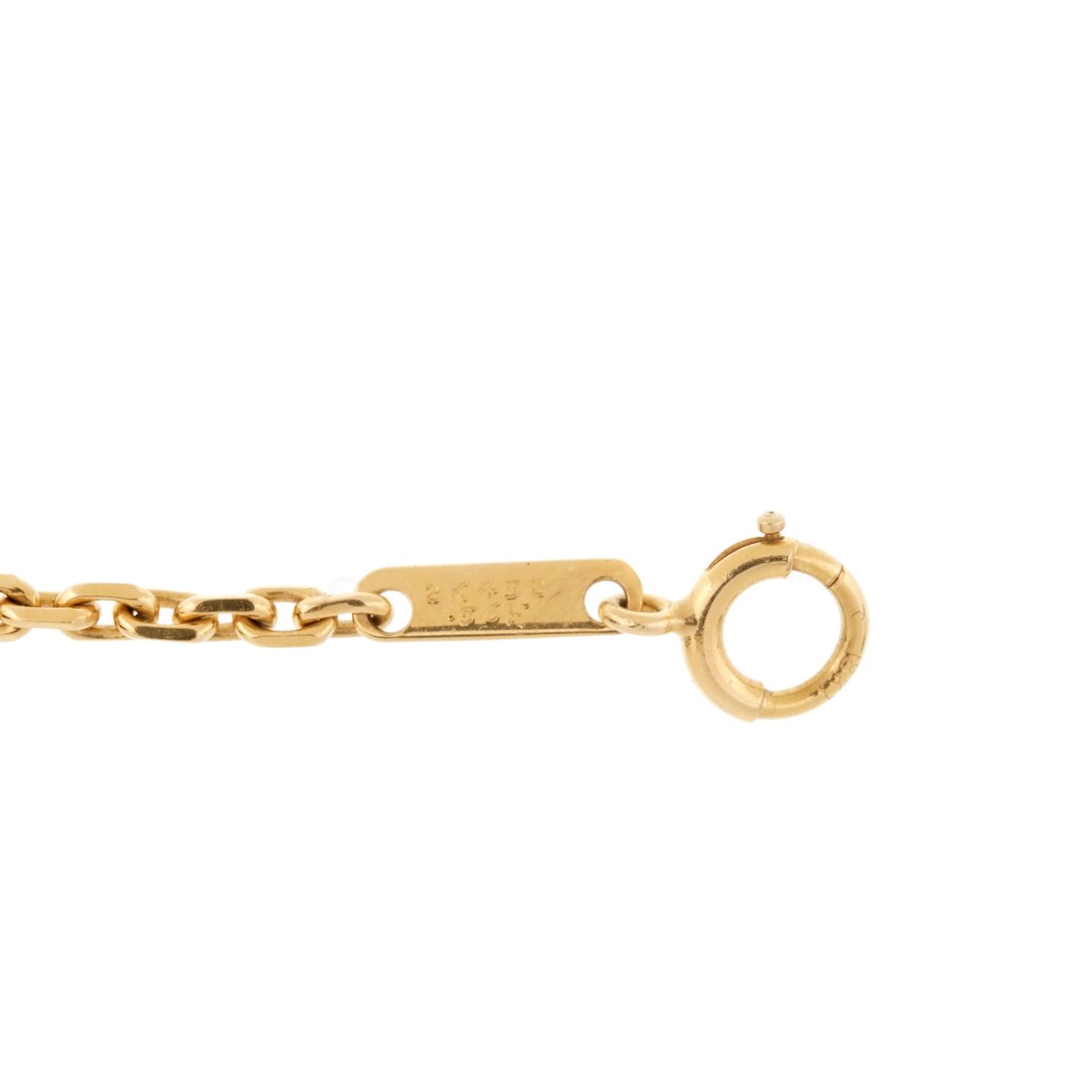 Vathtn Clthteef & Arpels Lapis Vintage Alhambra Gold Bracelet