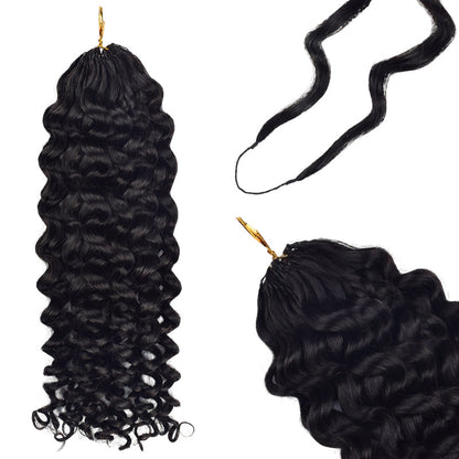 Deep Curly Crochet Human Hair Extensions CVOHAIR