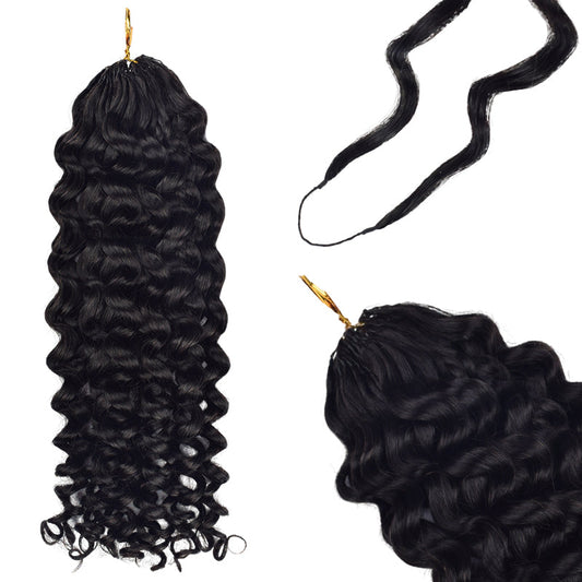Deep Curly Crochet Human Hair Extensions CVOHAIR