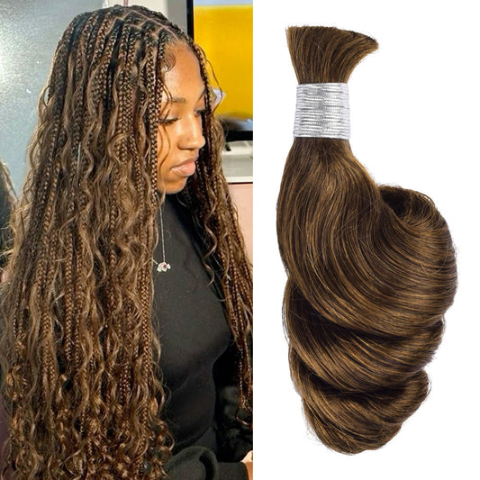 #4 Boho Braids Loose Wave 100% Human Hair CVOHAIR