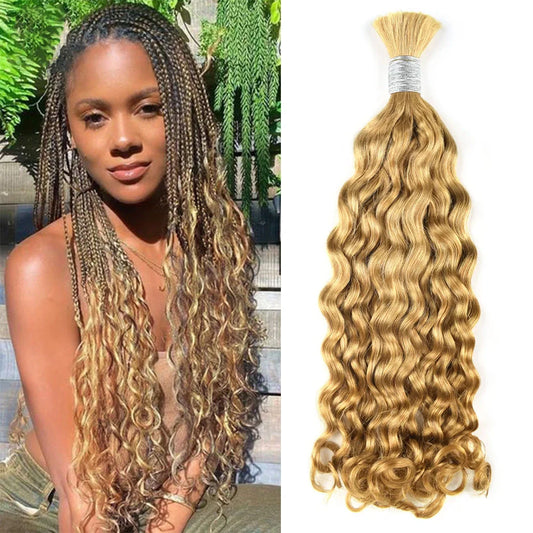#27 Hot Braids Bulk Human Hair Italian Curly CVOHAIR