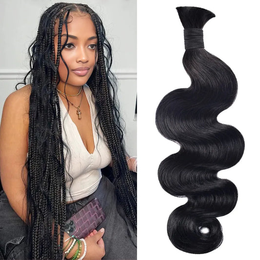 Body Wave Bulk Human Hair for Braiding CVOHAIR