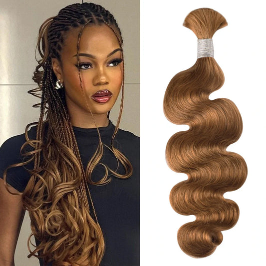 #30 100% Human Hair Braid Body Wave Styles CVOHAIR