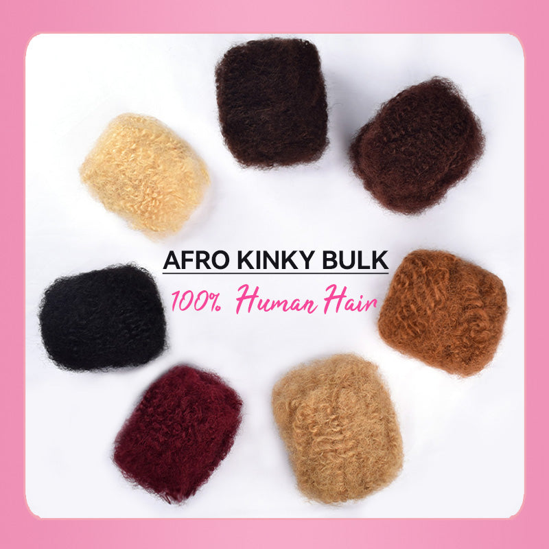 Afro Kinky  Bulk Human Hair CVOHAIR