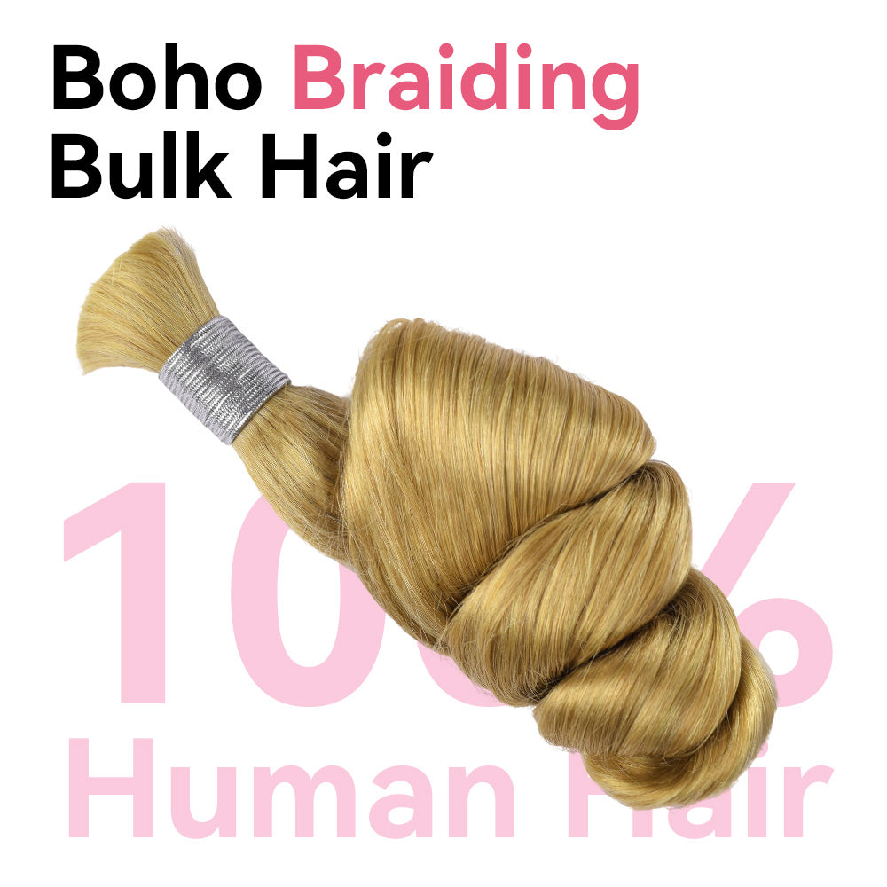 #27 Boho Braids Loose Wave 100% Human Hair CVOHAIR