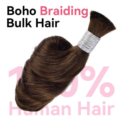 #2 Boho Braids Loose Wave 100% Human Hair CVOHAIR