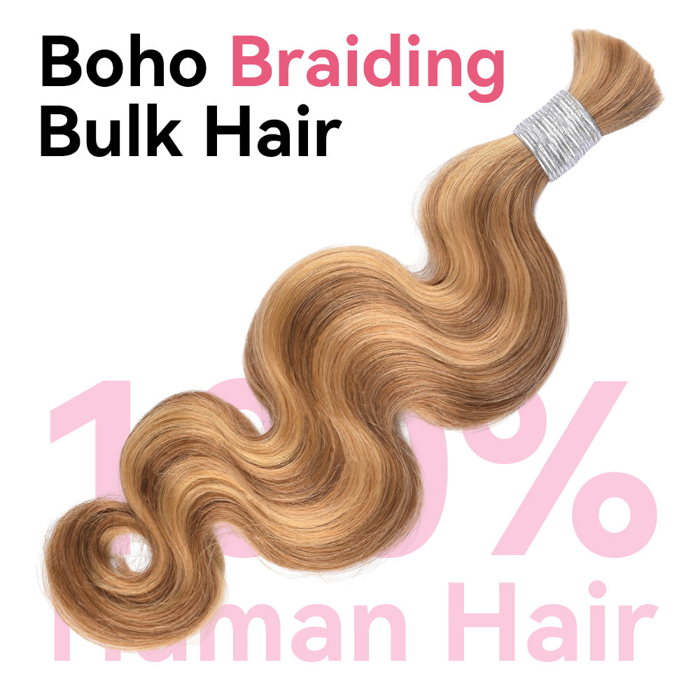 #27/30 100% Human Hair Braid Body Wave Styles CVOHAIR