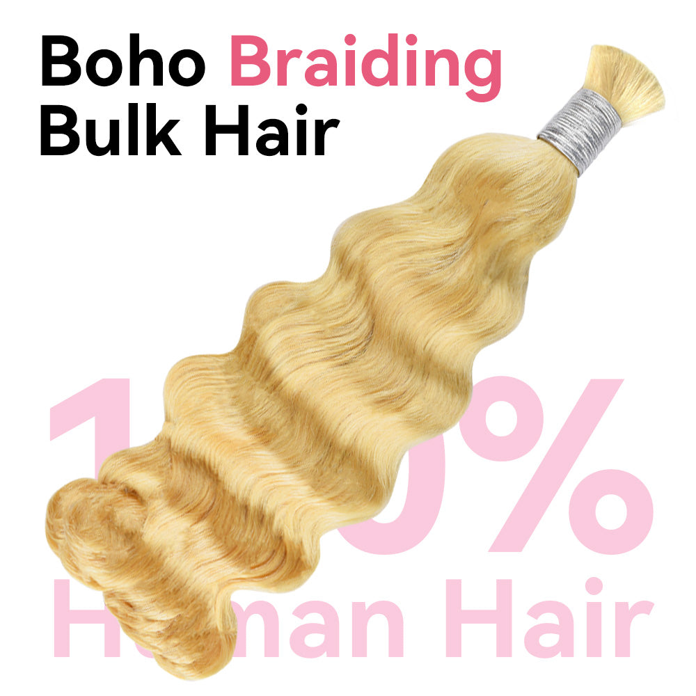 #613 Loose Deep Wave Best Human Hair For Boho Braids CVOHAIR