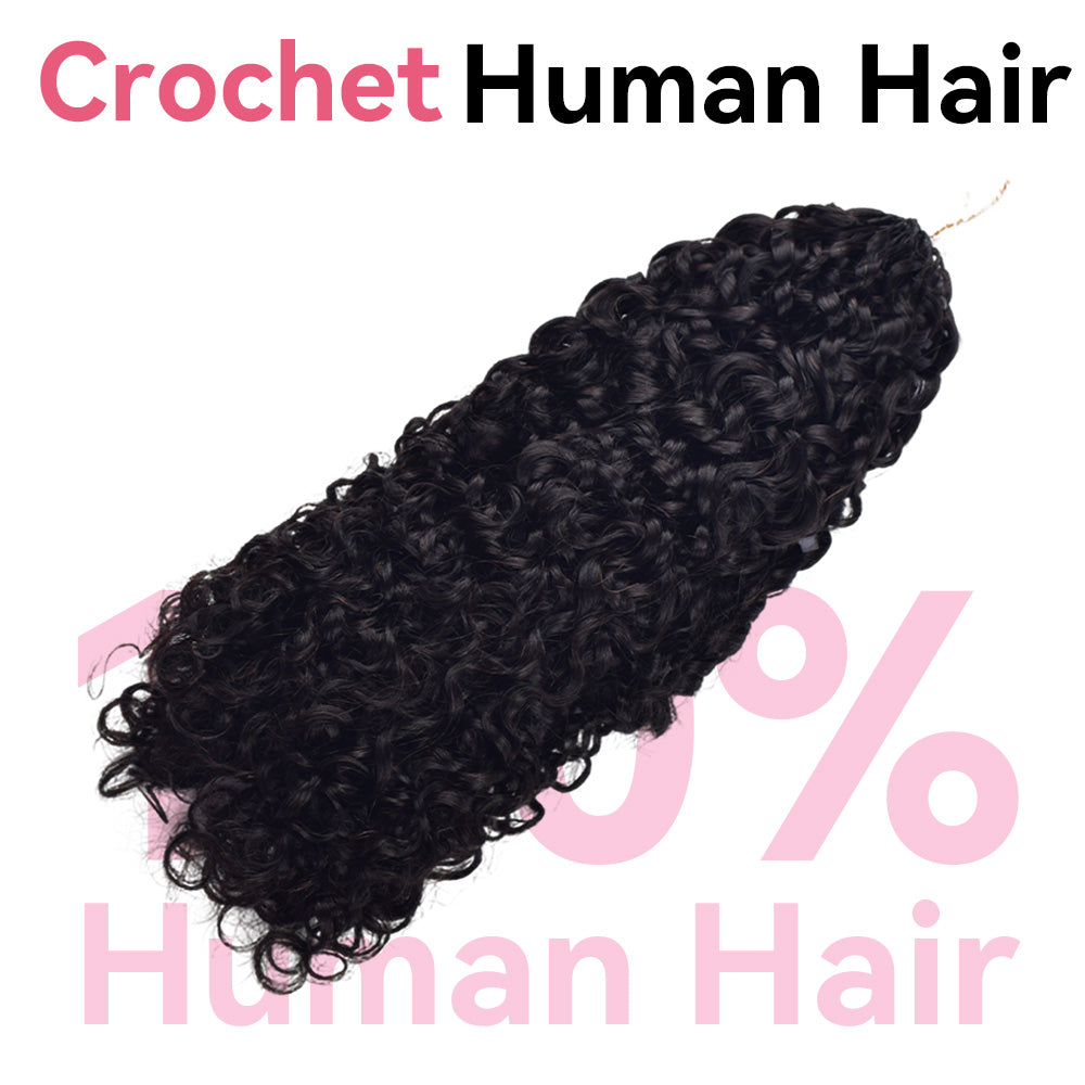 Pixie Curly 100% Human Hair Hair Extensions CVOHAIR