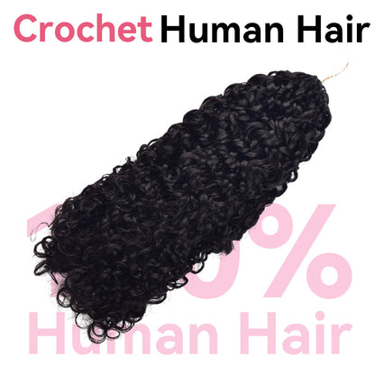 Pixie Curly 100% Human Hair Hair Extensions CVOHAIR