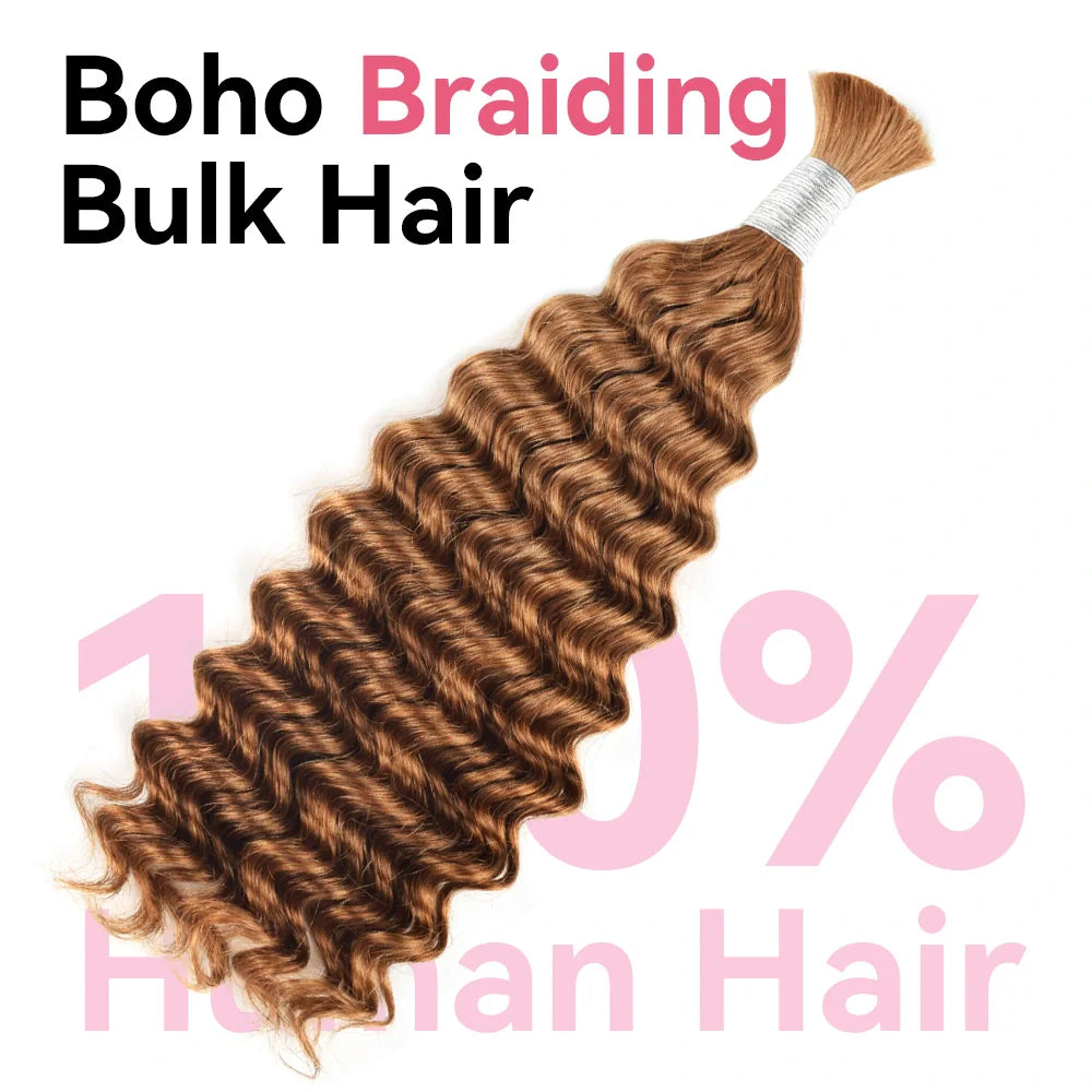 #30 Hot Braids Bulk Human Hair CVOHAIR