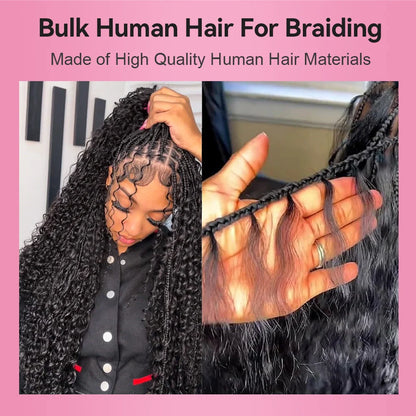 Deep Wave Best Human Hair For Braiding CVOHAIR