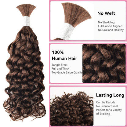 #4 Hot Braids Bulk Human Hair CVOHAIR