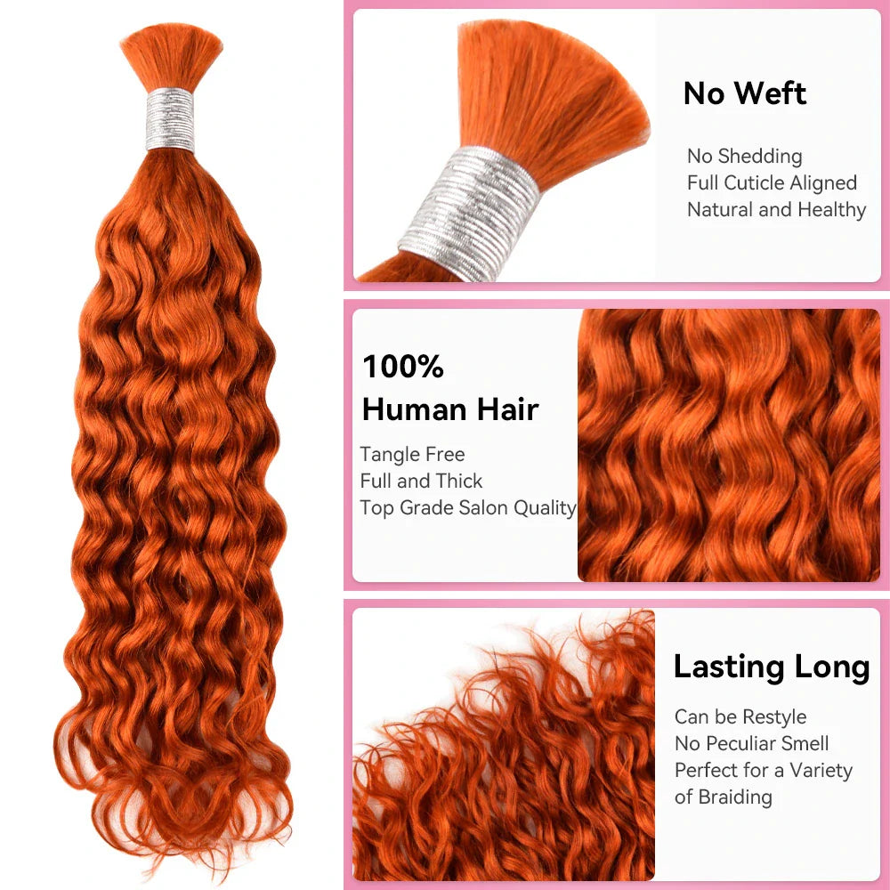 #350 Bulk Human Hair For Braiding CVOHAIR