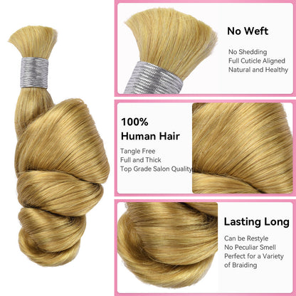 #27 Boho Braids Loose Wave 100% Human Hair CVOHAIR