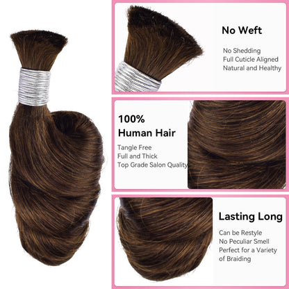 #2 Boho Braids Loose Wave 100% Human Hair CVOHAIR