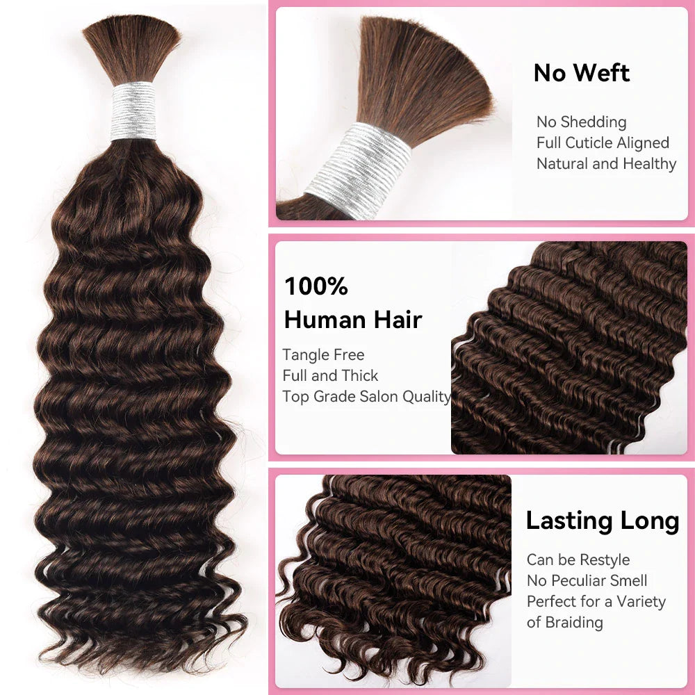 #2 Hot Braids Bulk 100% Human Hair CVOHAIR