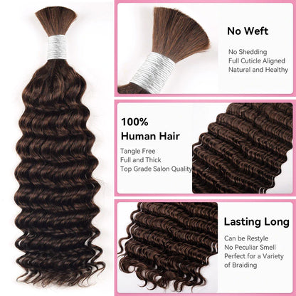 #2 Hot Braids Bulk 100% Human Hair CVOHAIR