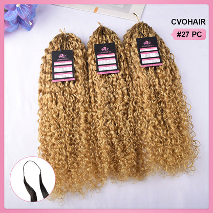 #27 Pixie Curly 100% Human Hair Hair Extensions CVOHAIR
